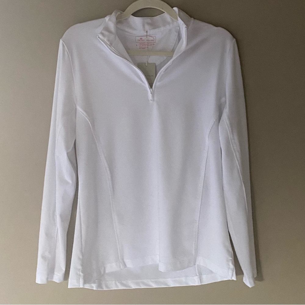 NWT Peter Millar Ladies Long Sleeve Sun Comfort Pullover Size L